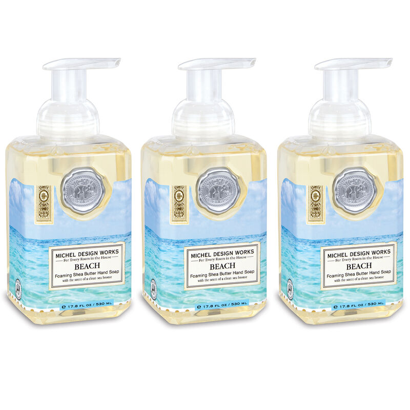 Beach Foaming Hand Soap 3-Pack