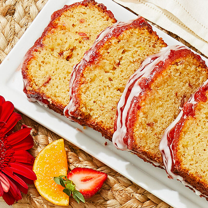 Strawberry Tangerine Marmalade Loaf