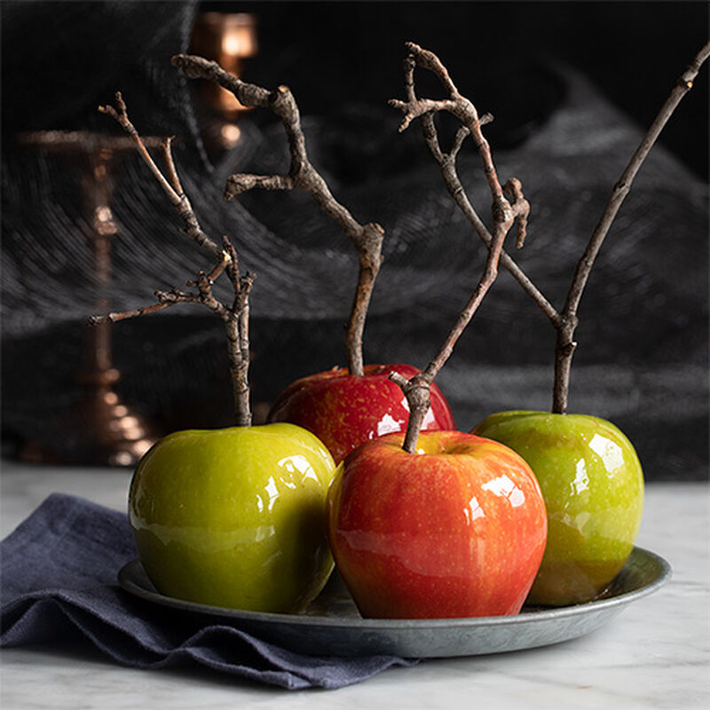 Sea Salt Caramel Candied Apples
